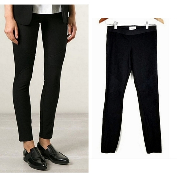 Helmut Lang Mesh Panel Leggings Black Size Small - Picture 8 of 8
